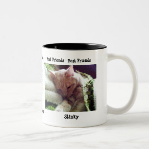 Fatboy und Stinky "beste Freund-" Tasse