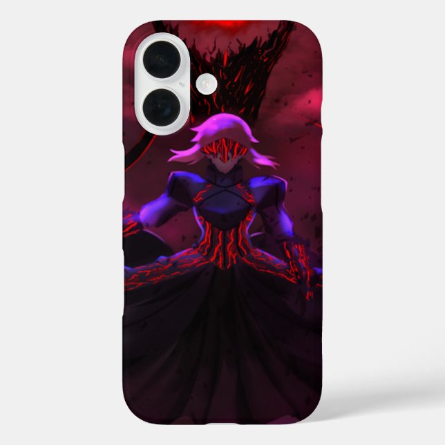 Fate Stay Night iPhone 16 Hülle (Rückseite)