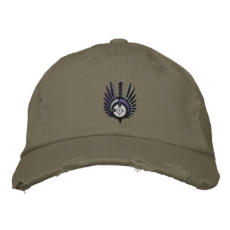 Fateof Destinee Distressed Fatigue Casquette vert