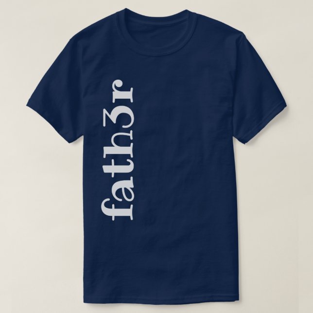 Fath3r auf einer Seite T-Shirt (Design vorne)