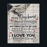 Father Birthday Geschenk | Brief an meinen Mann Flyer<br><div class="desc">Es ist ein personalisiert perfektes Geschenk für ihn, deinen Vater, deinen Mann, deinen Freund. Es ist ideal Geschenke für alle Jahreszeiten. Diese Produkte eignen sich hervorragend für ein Picknick im Park, ein Snacken, ein Entspannen auf dem Sofa, eine Wanddekoration zum Zuhause oder als stilvolle Bettüberdecke. Weihnachtsgeschenk; Weihnachtsgeschenk St., Muttertag, Vatertag...</div>