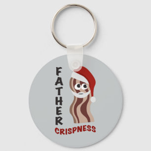 Father Crispness! Bacon Schlüsselanhänger
