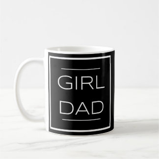 Father of Girls Proud New Girl Dad matching Kaffeetasse