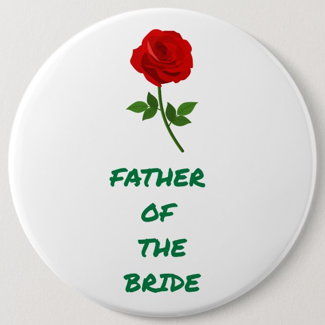 Father of the Bride Button (Vorderseite)
