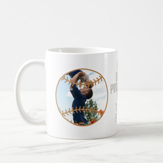 Father Protector Hero Teacher Provider Kaffeetasse (Links)