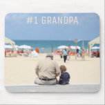Father’s Day #1 Grandpa Custom Foto Mousepad<br><div class="desc">Father's Day #1 Grandpa Custom Foto Mouse Pad make an exzellent gift for dad or grandpa for Father's Day,  birthday or other family events and gatherings. Simply customize with your foto and text by using the template fields provided.</div>
