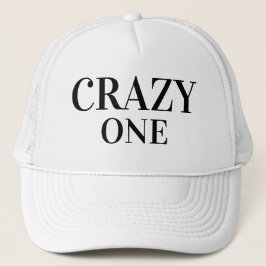 Father’s Day Gift Idea Baseball CRAZY ONE Truckerkappe