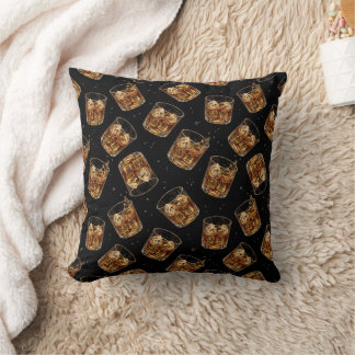 Father’s Day Whiskey Lover Throw Pillow for Dad Kissen