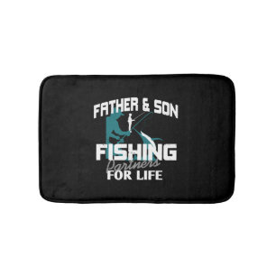 Father Son Fishing Badematte