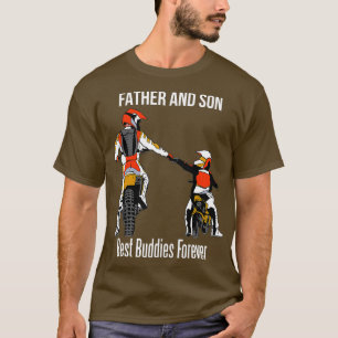 Father Son Motocross Enduro Dirt Bike Geschenk T-Shirt