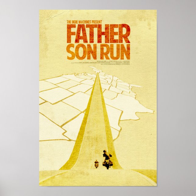 Father Son Run :: Official Movie Poster (Vorne)