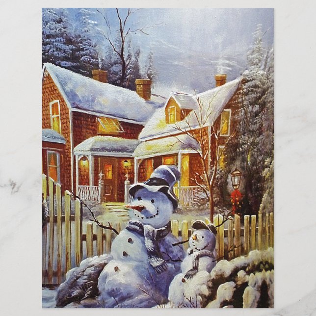 Father & Son Snowman (Vorderseite)