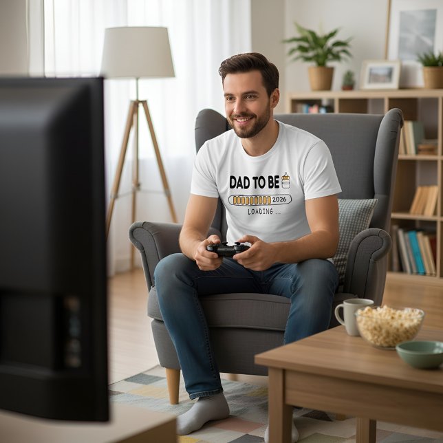 Father-To-Be Pregnancy Announcement Gift T-Shirt (Von Creator hochgeladen)