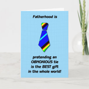Fatherhood is Father's Day Greeting Card Karte