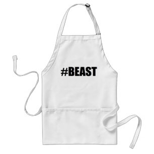 Fathers Day BEAST funny BBQ Schürze