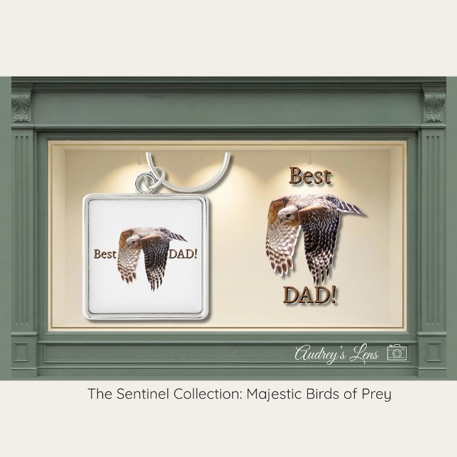 Father's Day "Best Dad" Hawk  Schlüsselanhänger (Von Creator hochgeladen)