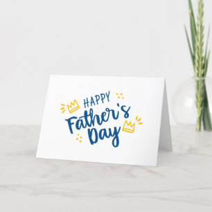Fathers Day Card Feiertagskarte