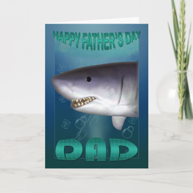 Father's Day Card Fischsammlung Karte (Vorderseite)