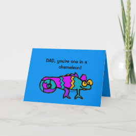 Father's Day Chameleon Card Karte