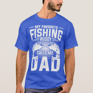 Fathers Day Dad Angle Fish Funny Fisherman Fishing T-Shirt