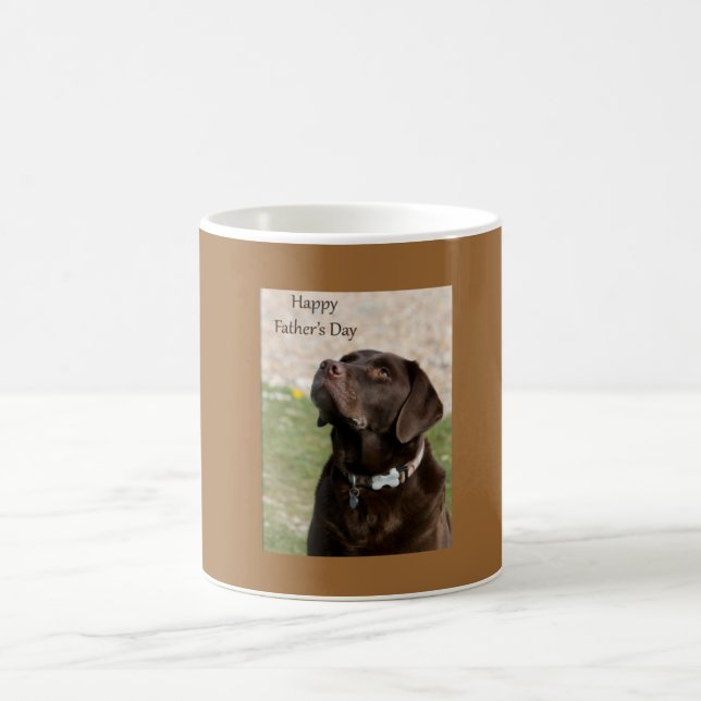 Fathers Day Doggy Kaffeetasse (Mittel)