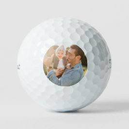 Father's Day Gift New Dad Custom Photo Golfball