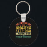 Father's Day | Happy Father's Day To Step Dad Schlüsselanhänger<br><div class="desc">Father's Day | Happy Father's Day To Step Dad</div>