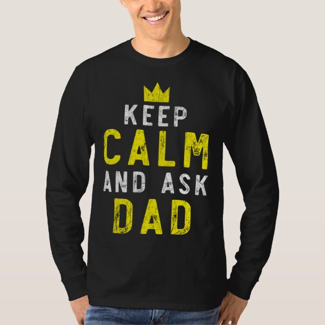 Fathers Day Papa Best Dad Ever Fatherhood Daddy  5 T-Shirt (Vorderseite)