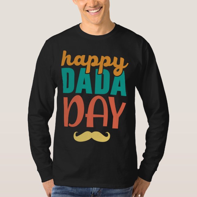 Fathers Day Papa Best Dad Ever Fatherhood Daddy  6 T-Shirt (Vorderseite)