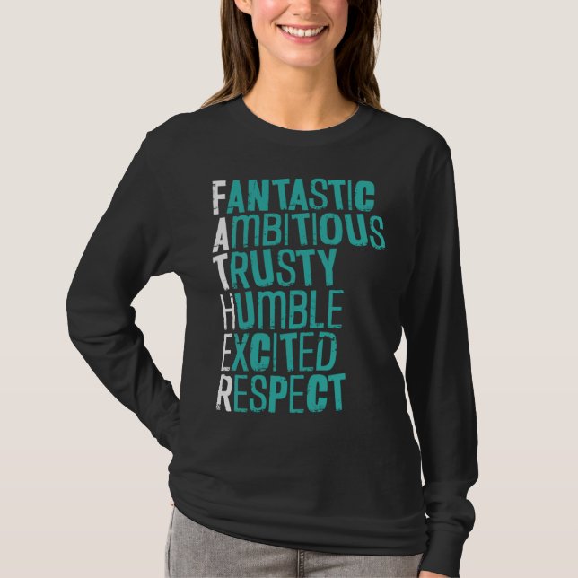 Fathers Day Papa Best Dad Ever Fatherhood Daddy  8 T-Shirt (Vorderseite)