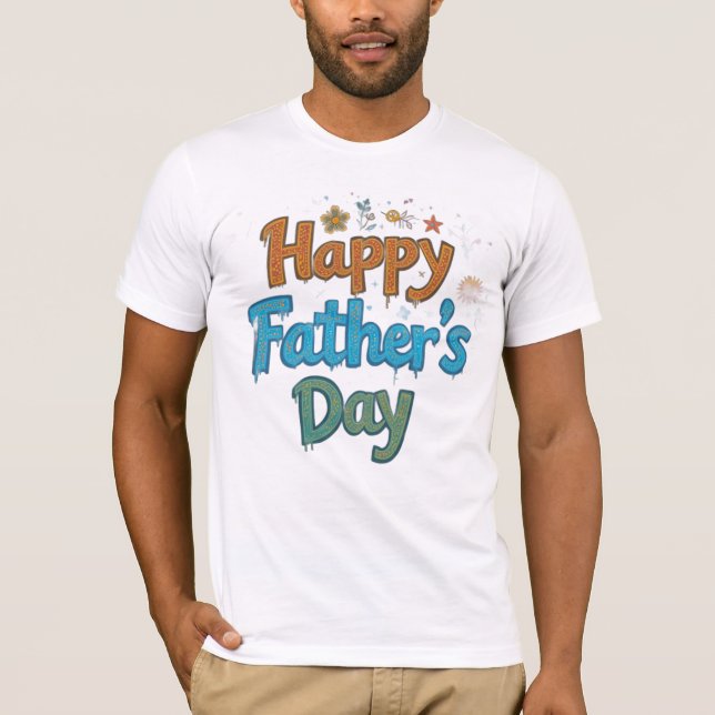 "Father's Day T-Shirt – World's Best Dad | Unique  (Vorderseite)