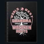 Father's Day | World Best Grandma Notizblock<br><div class="desc">Father's Day | World Best Grandma</div>