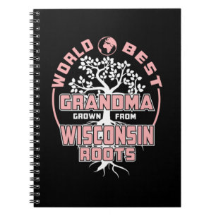 Father's Day   World Best Grandma Notizblock
