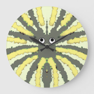 Fatigué Araignée Jambes Acrylique Horloge murale