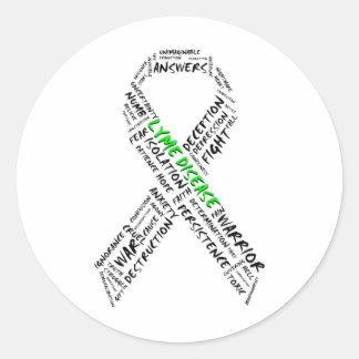 Fatigué des Stickers Support Lyme