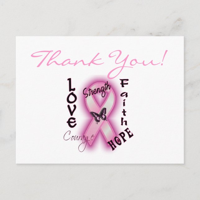 Fatih und Hoffnung Vielen Dank Postkarte (Vorderseite)