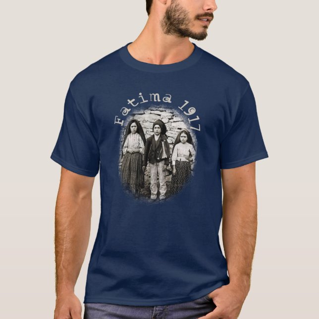 Fatima Children Lucia Francisco und Jacinta T-Shirt (Vorderseite)