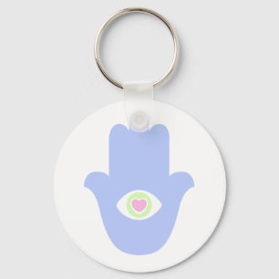 Fatima Eye Heart Hamsa Schlüsselanhänger
