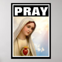 FATIMA PRAY JUNGFRAU MARY ROSARY CATHOLIC