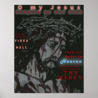 Fatima Prayer Poster