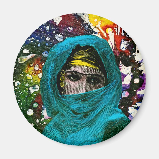 Fatima von Michael Moffa Magnet (Vorne)