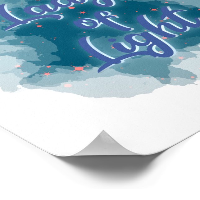 Fatimah (a.s.) Lady of Light Poster (Ecke)