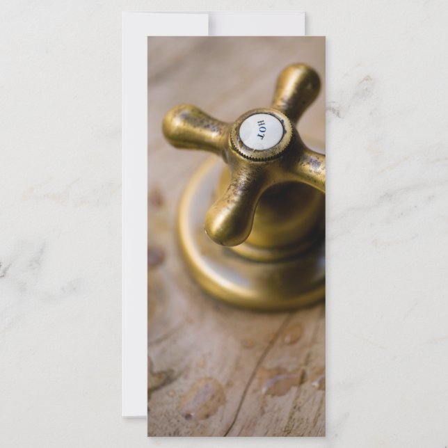 Faucets heißer Kreuzgriff (Vorderseite)