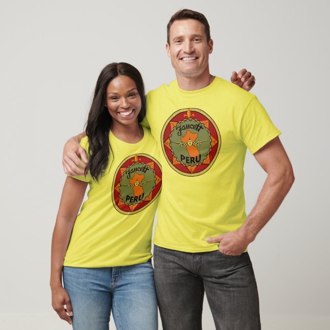 FAUCETT, PERUVIANISCHE FLUGGESELLSCHAFT. T-Shirt (Unisex)