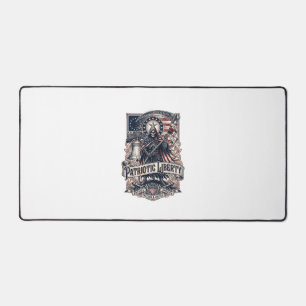 Faucheuse de Liberté Patriotique Squelette de Patr