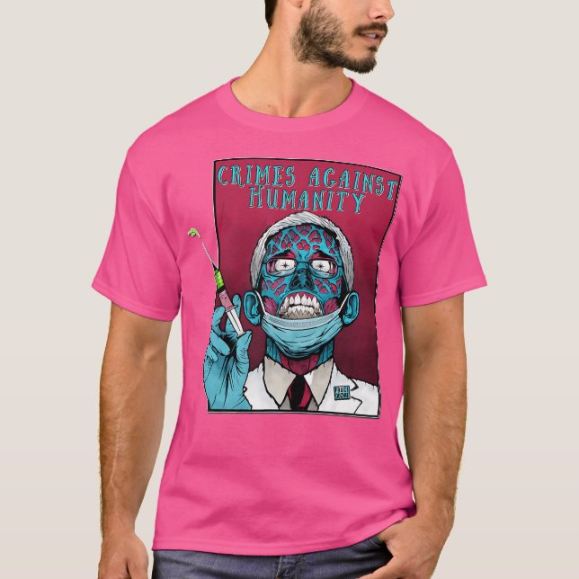Fauci Anti Government Mandate Arrest Dr. Fauci Zom T-Shirt (Vorderseite)