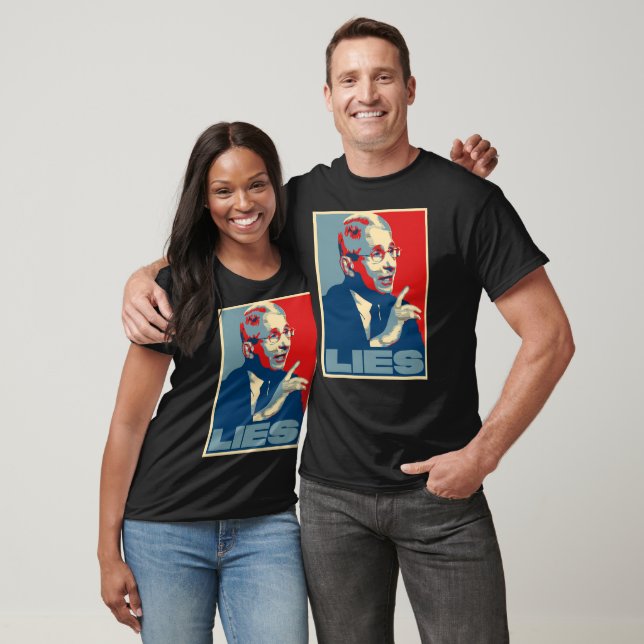 FAUCI DIT PROPAGANDE ART T-shirt (Unisexe)