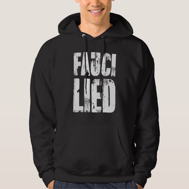 Fauci Lied _2 Hoodie (Vorderseite)