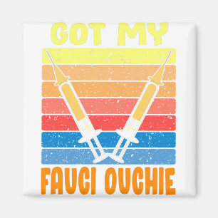 Fauci Ouchie Impfhemd für Männer Frauen Magnet