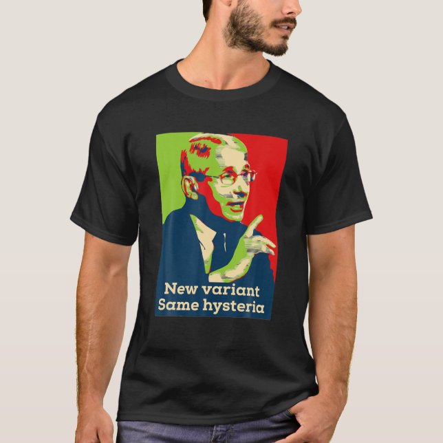 Fauci Variant Science Anti Maske Arrest Fauci Dr.  T-Shirt (Vorderseite)
